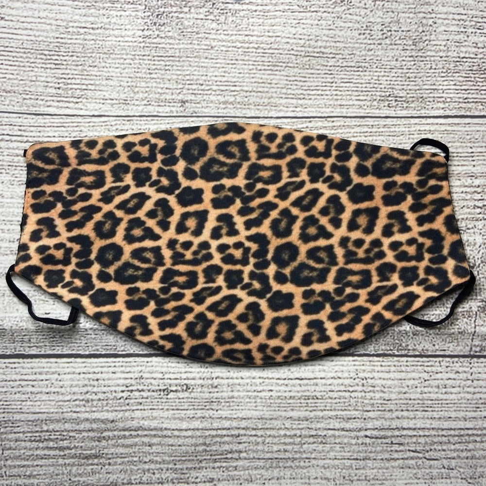Leopard Print Face Mask